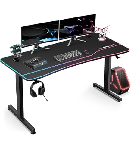 Amazon | UTESPELARE ウーテスペラレ ゲーミングデスク