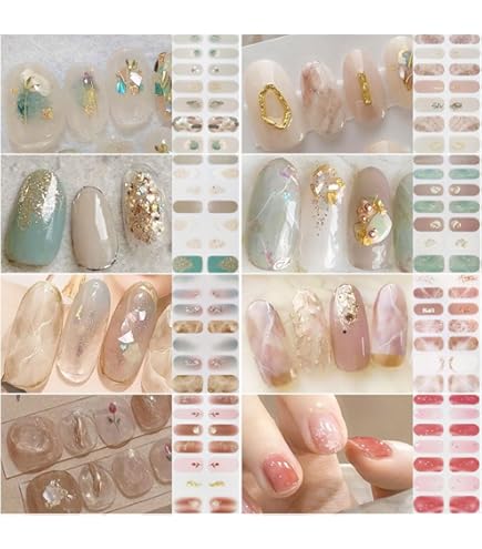 ネイルシール手用６枚 ネイルステッカー 手の爪 ネイルデザインジェルネイル Amazon.co.jp: ネイルシール 手用 6枚 4D立体感 損傷のない 手の爪