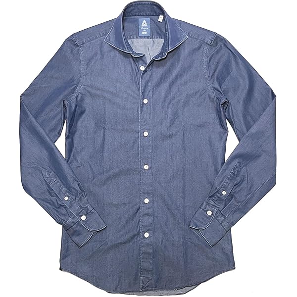 Amazon.co.jp: [フィナモレ] メンズ カッタウェイ シャツ SIMONE