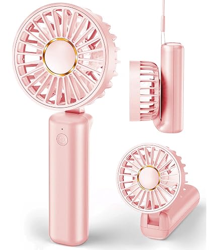 Amazon | ハンディファン 【140g超軽量＆4800mAh容量＆折りたたみ