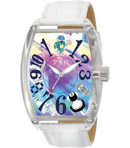 Amazon.co.jp: 限定フランク三浦 つば九郎ドアラ 時計 ブラック