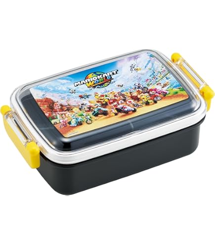 Amazon | スーパーマリオ 弁当箱 ランチボックス 二段 抗菌 お弁当箱