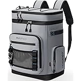 Hulongo Large Waterproof Insulated Cooler Backpack for Men & Women, Leak Proof Cooler Backpack for Camping, Beach, Fishing, P