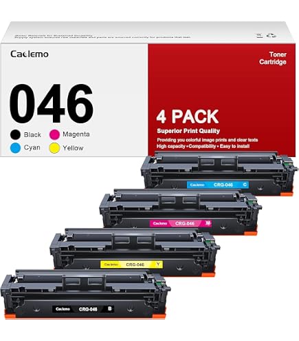 Amazon | CANON 純正品 CRG046 4色セット CRG-046BLK / CRG-046CYN