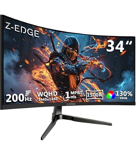 Amazon.co.jp: Z-Edge UG32P 32 インチ曲面ゲーミング モニター 16:9