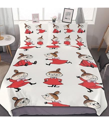 Amazon｜ムーミン スティンキー リトルミイ 布団カバー 3点セット