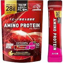 アミノプロテイン　カシス味　60本入り×2箱　合計120本　新品　匿名配送 Amazon | アミノバイタル 味の素 アミノプロテイン カシス味 60本入箱