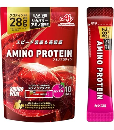 Amazon | アミノバイタル 味の素 アミノプロテイン レモン味 パウチ
