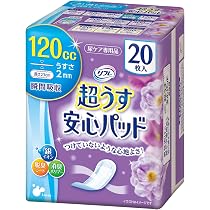 Amazon | リフレ 超うす 安心パッド 失禁 尿モレ 尿漏れシート 薄型