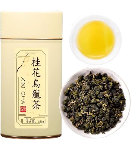 Amazon.co.jp: XIXICHA 特選台湾高山烏龍茶 桂花烏龍茶150g 乌龙茶