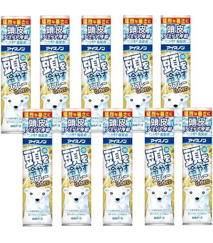 Amazon | 【まとめ買い】アイスノン 頭を冷やすスプレーGOLD 95g×3個
