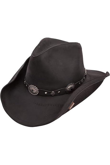Stetson Black Hawk Wool Felt Western 