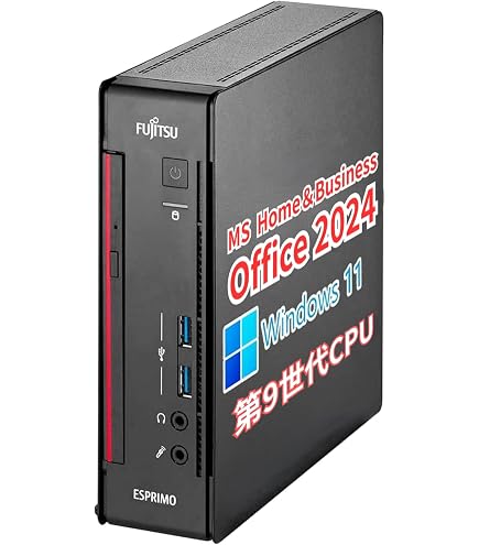 FUJITSU ESPRIMO Q558/B デスクトップ ミニi5-9500T Amazon.co.jp 