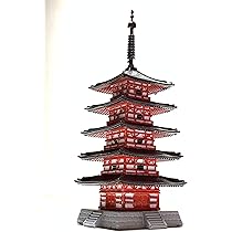 鉄道模型　ジオコレ　五重の塔・神社他 TOMYTEC】ジオコレお寺C 五重塔を組み立て - YouTube