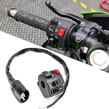 Ninja400 (2018～2024年式) 左スイッチボックス ハザード付き 新品☆Ninja400(2018～2024年式)左スイッチボックス(ハザード付