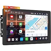 Amazon.co.jp: ATOTOEXCEL V10 10.1インチQLEDディスプレイオーディオ
