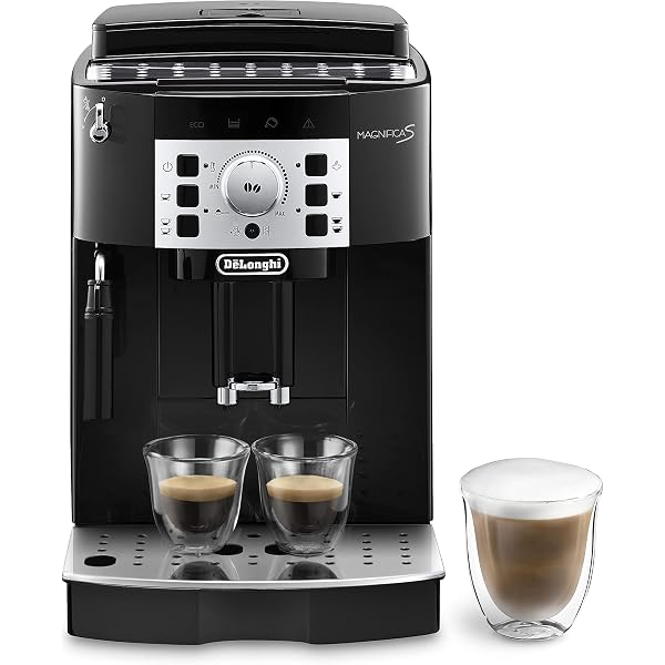 De'Longhi Magnifica S Smart | Fully Automatic Coffee Machine |  ECAM250.33.TB | Built-in Burr Grinder | Advanced Cappuccino Milk Frothing  System | One Touch Recipes | Titanium \u0026 Black: Espresso \u0026 Cappuccino