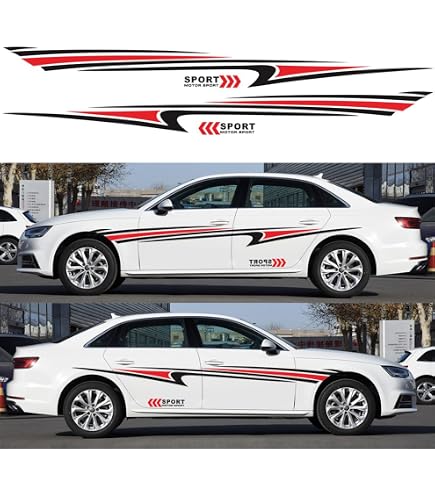Vehicle Graphic Stickers Bilisin Universal Car Hood Stripe Stickers - Red Racing Stripes Graphic Decal For Cars, Trucks & SUVs Vehicle Vinyl Graphics Vehicle Graphic Stickers Bilisin Universal Car Hood Stripe Stickers - Red Racing Stripes Graphic Decal For Cars, Trucks & SUVs Vehicle Vinyl Graphics