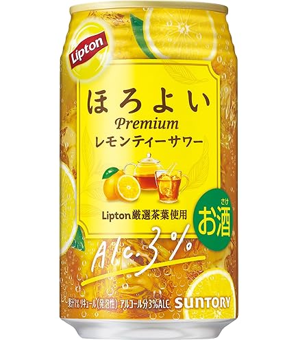 Amazon.co.jp: ほろよい Liptonレモンティーサワー 350ml 24本【華やか