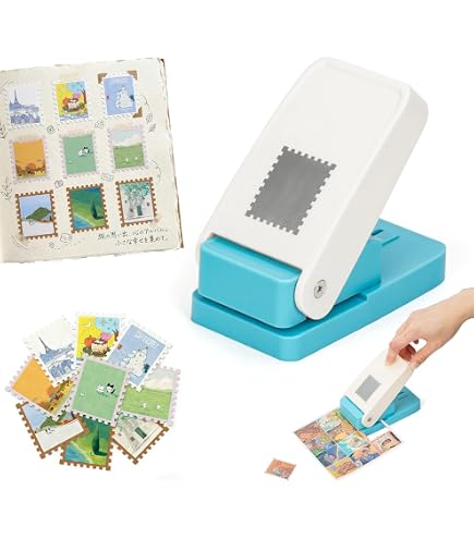 Amazon.co.jp: 【2026新登場】YAMAGW クラフトパンチ 四角 エンボス
