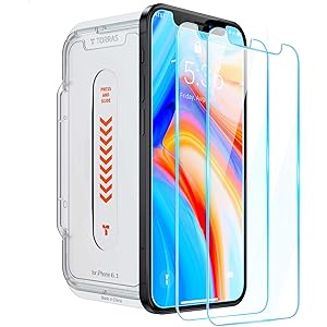 TORRAS iPhone 12 用ガラスフィルム iPhone 12 Pro 用ガラスフィルム 6.1インチ 全面保護…