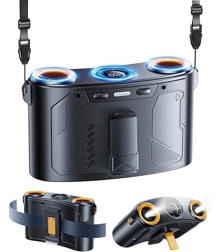Amazon | ワークマン WindCore MEGA BLOW FAN ウエストクールファン