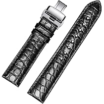 クロコダイル本革ベルト22mm ブラック 楽天市場】時計 ベルト クロコダイル クロコ 革 レザー 24mm