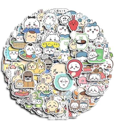 Amazon.co.jp: かわ ステッカー 100枚セット かわいいアニメ シール