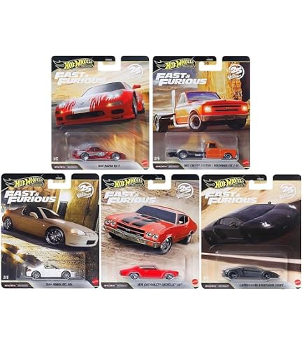 Amazon | Hot Wheels プレミアム ファスト＆フューリアス 25周年記念