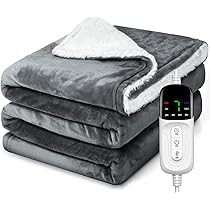 Amazon | 電気毛布 掛け敷き兼用 188×130cm【大きいサイズ