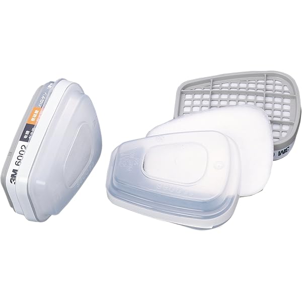 Amazon | 3M 防毒マスク 6000シリーズ用 ろ過材 6枚入り 5911N