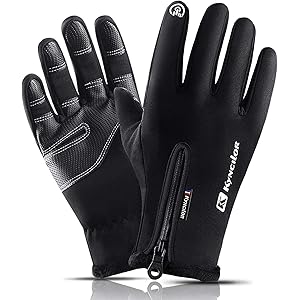 アウトドアグローブ 防寒グローブ【最新進化版・保温防水構造 ・零下10℃防寒】サイクリング手袋 保温 手袋 厚手 裏起毛…