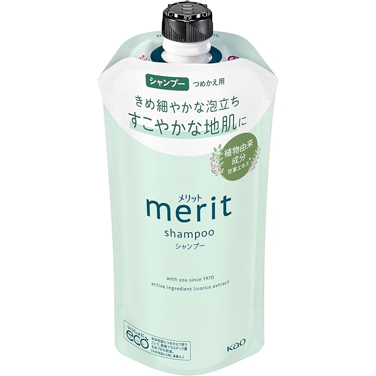 kaoページ　2点おまとめ Amazon | メリット シャンプー つめかえ用 360ml | 花王(Kao
