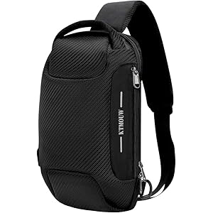 KTMOUW ボディバッグ ショルダーバッグ 斜めがけバッグ USB充電ポート ワンショルダーバッグ 防水 軽量 通学 通勤