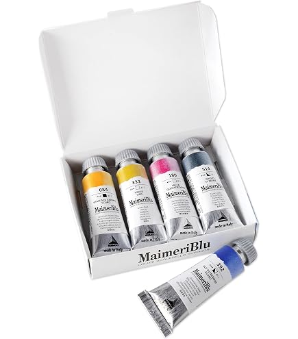 Amazon | Maimeri マイメリ クラシコ油絵具20ml 12色 プラスチック