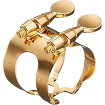 クラリネットリガチャー ハリソンハーツ アンティークゴールド 超レア