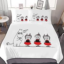 ムーミン　布団カバーセット 楽天市場】【新色追加】ムーミン あったか マイクロフリース