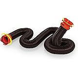 Camco 39774 RhinoFLEX 10' Sewer Hose Extension Kit with Swivel Fitting, 1 Pack