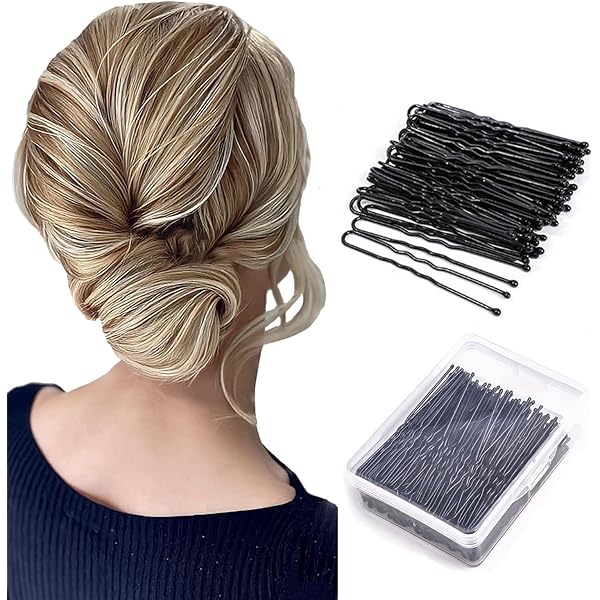 Amazon | 200本入 ヘアピン Uピン 5cm 6cm 7cm 髪ピン ユーピン U-PIN  