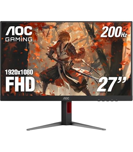 Amazon.co.jp: AOC C27G4ZH 27インチ カーブフレームレス超高速