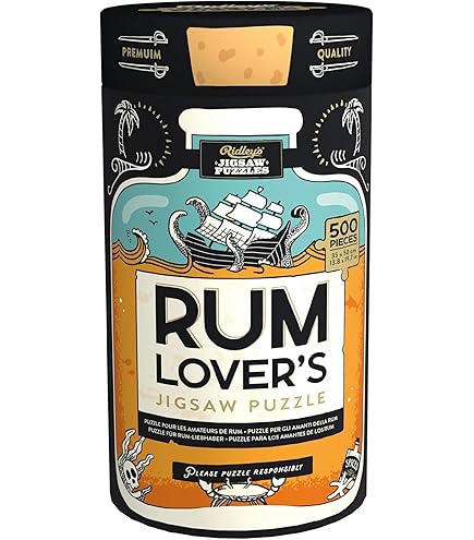 Amazon | Cocktail Lover's 500-piece Jigsaw Puzzle | ジグソーパズル