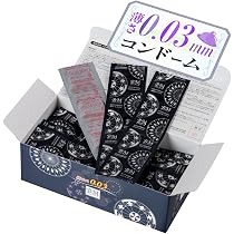 Amazon.co.jp: 中西ゴム 業務用コンドーム 144枚入り 極ウス0.03