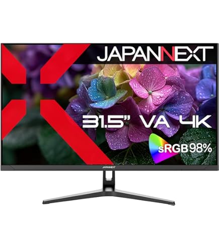 Amazon.co.jp: JAPANNEXT 31.5インチ モニター 4K UHD 3840x2160