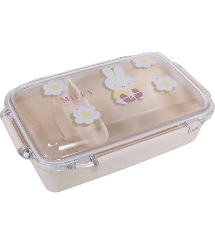Amazon | スクエア ミッフィー ランチボックス 270ml 抗菌