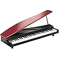 KORG MICROPIANO マイクロピアノ ミニ鍵盤61鍵 レッド 61曲のデモソング内蔵 自動演奏可能