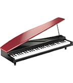 Amazon | KORG MICROPIANO マイクロピアノ ミニ鍵盤61鍵 レッド ペダル