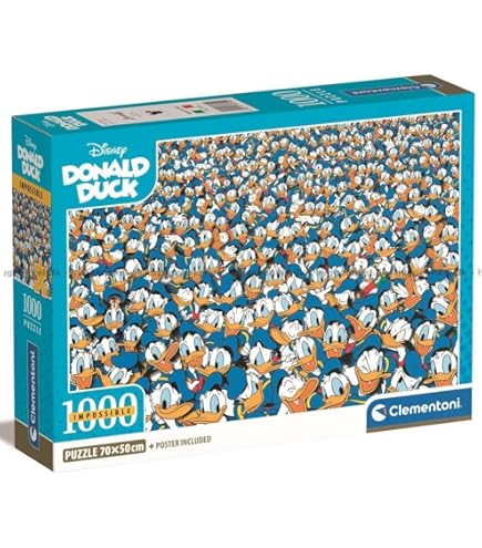 ジグソーパズル キャラクターアート フレーム付き　ドナルド　ディズニー　完成品 Amazon | テンヨー(Tenyo) 【日本製】 456ピース ステンドアート