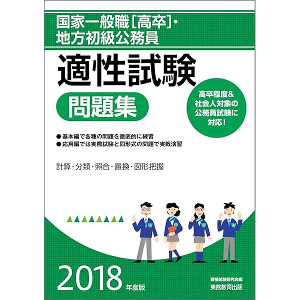 国家一般職[高卒]・地方初級公務員 適性試験問題集 2018年度