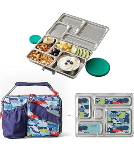 Amazon｜PlanetBox Rover ステンレススチール製弁当箱スタイルランチ