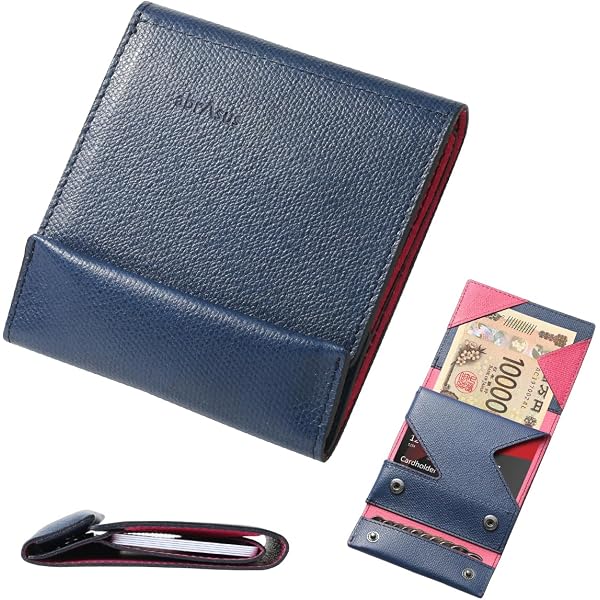 Amazon | [アブラサス] 小さい財布 メンズ レディース 財布 日本製 本